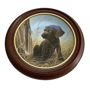 VINTAGE 1989 Edwin Knowles “Command Performance” by LYNN KAATZ Puppies Plate